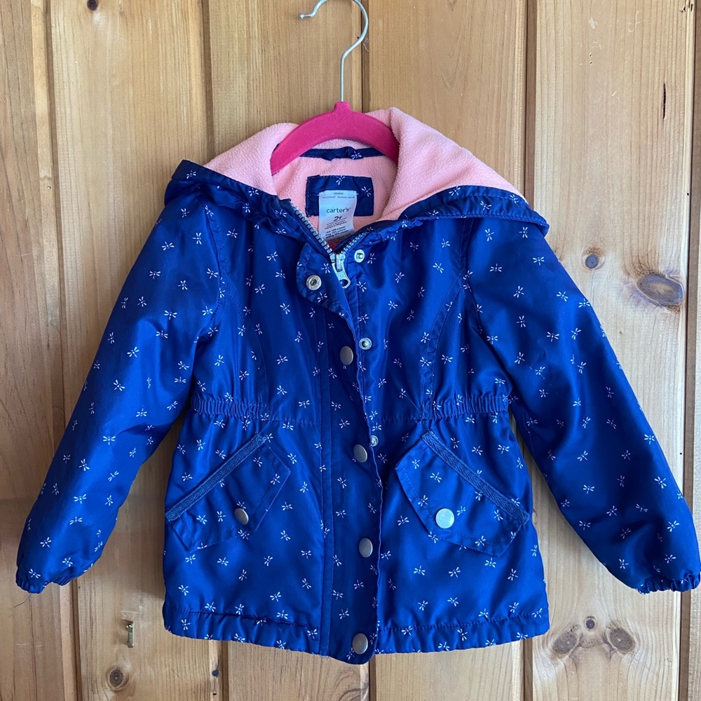 Carter’s fleece lined spring/ fall jacket